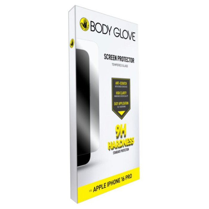 Body Glove Tempered Glass Screen Protector – Apple iPhone 16 Pro
